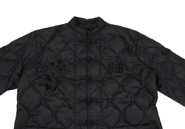 S'YTE x TAION Embroidered Quilted Down Jacket Black Size 2