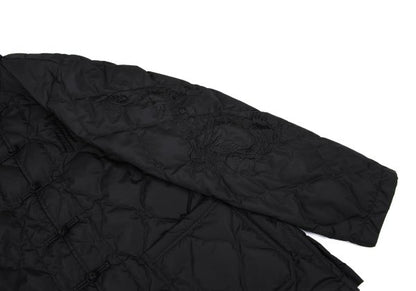 S'YTE x TAION Embroidered Quilted Down Jacket Black Size 2