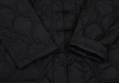 S'YTE x TAION Embroidered Quilted Down Jacket Black Size 2