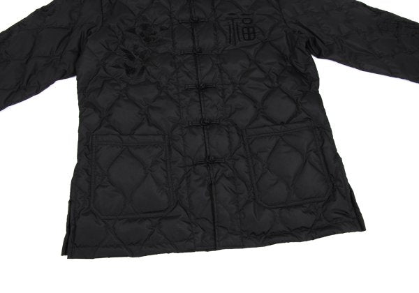 S'YTE x TAION Embroidered Quilted Down Jacket Black Size 2