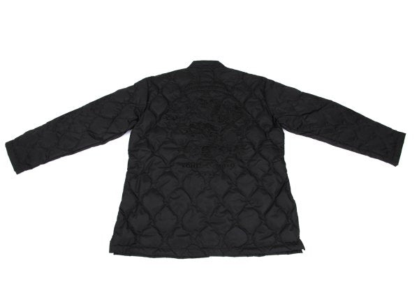 S'YTE x TAION Embroidered Quilted Down Jacket Black Size 2