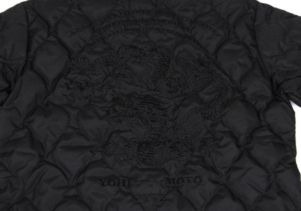S'YTE x TAION Embroidered Quilted Down Jacket Black Size 2