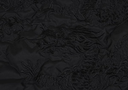 S'YTE x TAION Embroidered Quilted Down Jacket Black Size 2