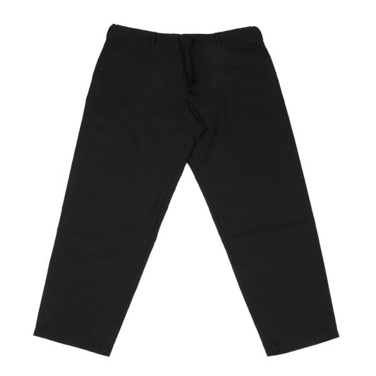 Ground Y Wool Poly Gabardine Waist Cord Pants Black Size 3