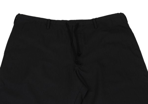Ground Y Wool Poly Gabardine Waist Cord Pants Black Size 3