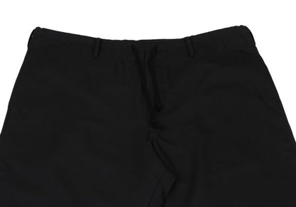 Ground Y Wool Poly Gabardine Waist Cord Pants Black Size 3