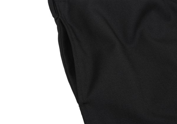 Ground Y Wool Poly Gabardine Waist Cord Pants Black Size 3