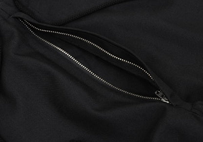Ground Y Wool Poly Gabardine Waist Cord Pants Black Size 3