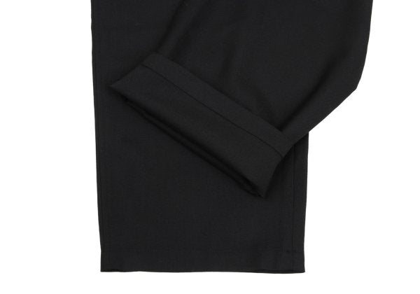 Ground Y Wool Poly Gabardine Waist Cord Pants Black Size 3