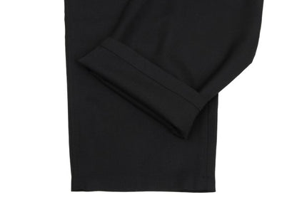 Ground Y Wool Poly Gabardine Waist Cord Pants Black Size 3
