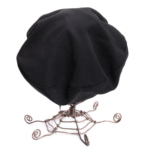 S'YTE Wool Gabardine Beret Black