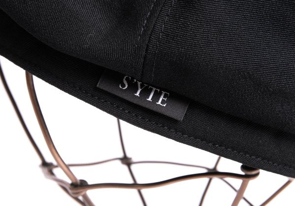 S'YTE Wool Gabardine Beret Black