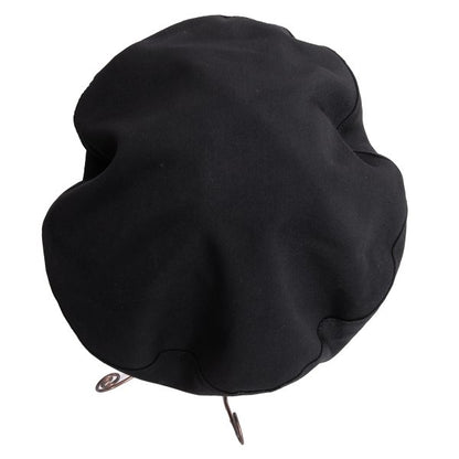 S'YTE Wool Gabardine Beret Black