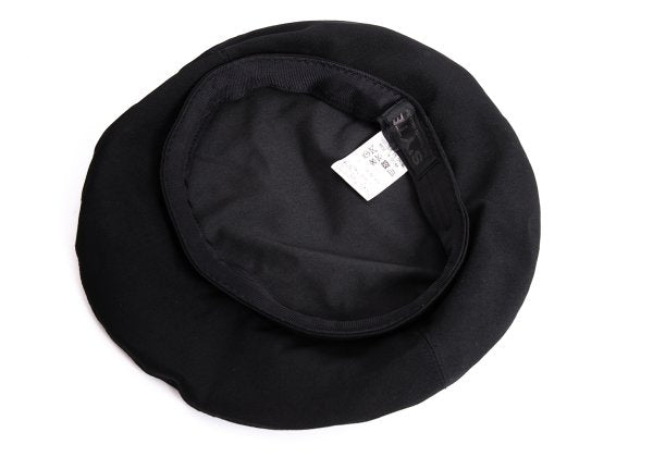 S'YTE Wool Gabardine Beret Black