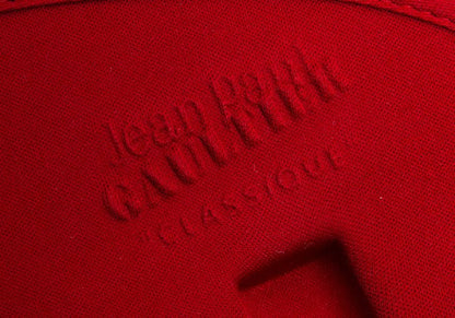 Jean Paul GAULTIER CLASSIQUE Zip Bag Red