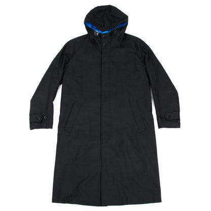 COMME des GARCONS HOMME Cotton Wool Hooded Coat Black Size S