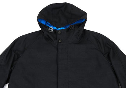 COMME des GARCONS HOMME Cotton Wool Hooded Coat Black Size S