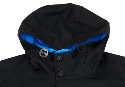 COMME des GARCONS HOMME Cotton Wool Hooded Coat Black Size S