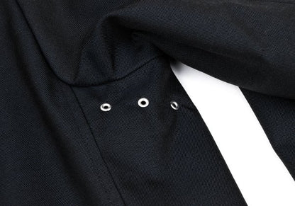COMME des GARCONS HOMME Cotton Wool Hooded Coat Black Size S