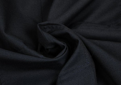 COMME des GARCONS HOMME Cotton Wool Hooded Coat Black Size S