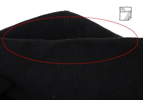 COMME des GARCONS HOMME Front Logo Print Hoodie Black Size L
