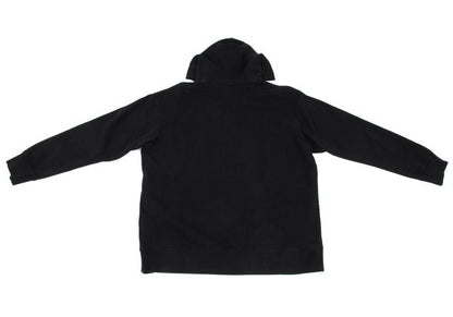 COMME des GARCONS HOMME Front Logo Print Hoodie Black Size L