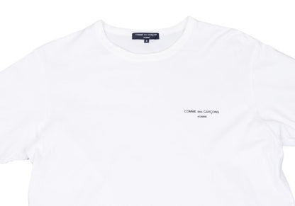 COMME des GARCONS HOMME Cotton Logo T-Shirt White Size S