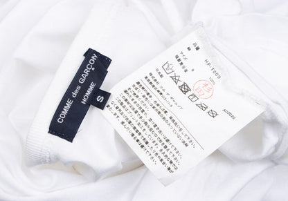 COMME des GARCONS HOMME Cotton Logo T-Shirt White Size S