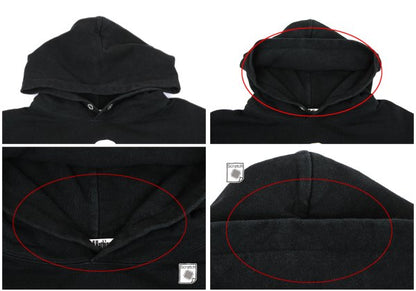 A BATHING APE BAPE Logo Print Hoodie Black Size L
