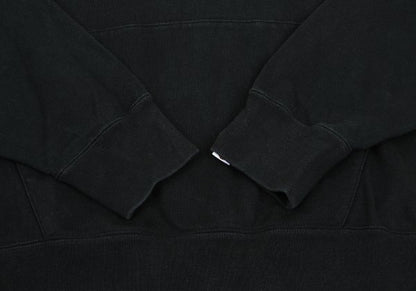 A BATHING APE BAPE Logo Print Hoodie Black Size L