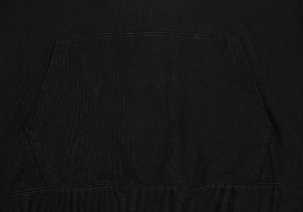 A BATHING APE BAPE Logo Print Hoodie Black Size L