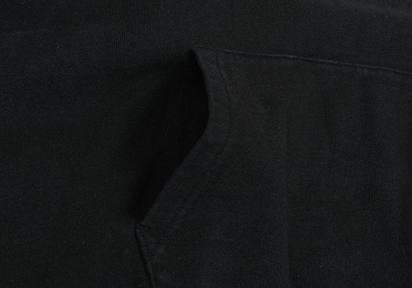 A BATHING APE BAPE Logo Print Hoodie Black Size L