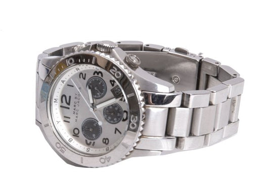 MARC BY MARC JACOBS MBM3155 Rock Chronograph Watch Silver