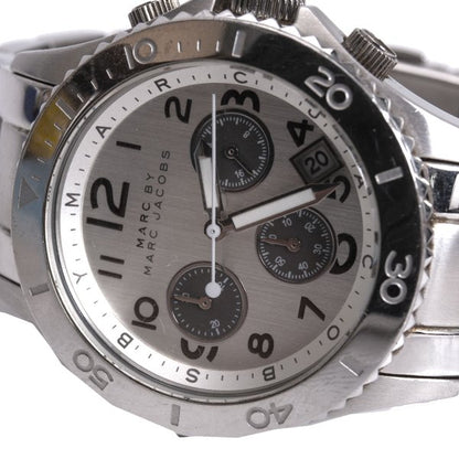 MARC BY MARC JACOBS MBM3155 Rock Chronograph Watch Silver