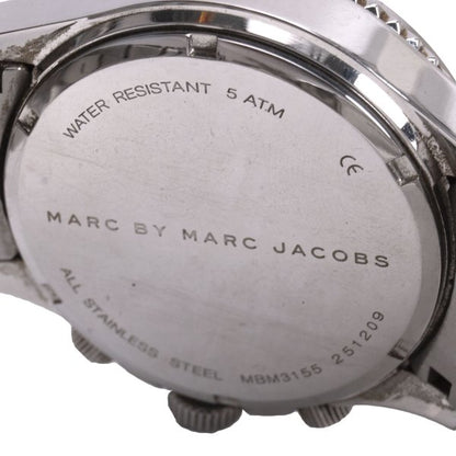 MARC BY MARC JACOBS MBM3155 Rock Chronograph Watch Silver