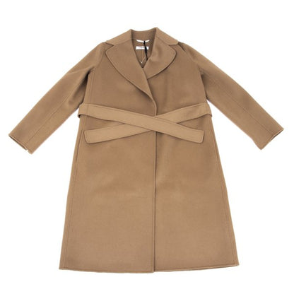 S MaxMara POLDO Pure Virgin Wool Double Face Coat Size 38