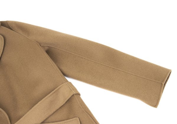 S MaxMara POLDO Pure Virgin Wool Double Face Coat Size 38