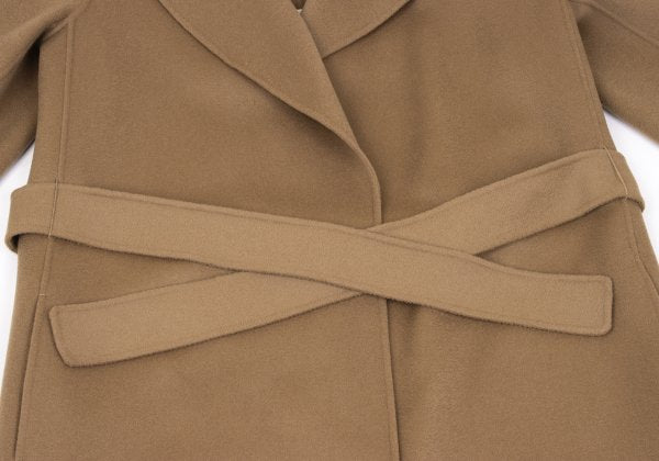 S MaxMara POLDO Pure Virgin Wool Double Face Coat Size 38