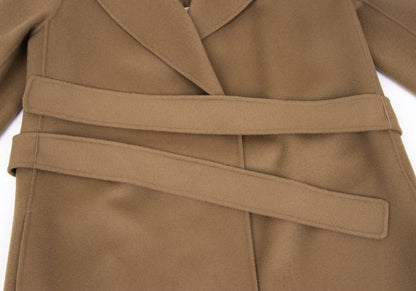 S MaxMara POLDO Pure Virgin Wool Double Face Coat Size 38