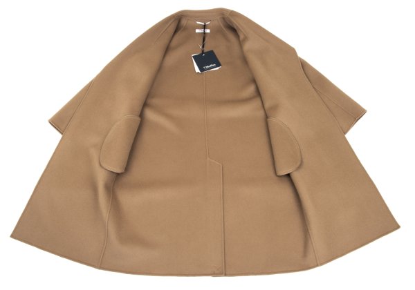 S MaxMara POLDO Pure Virgin Wool Double Face Coat Size 38