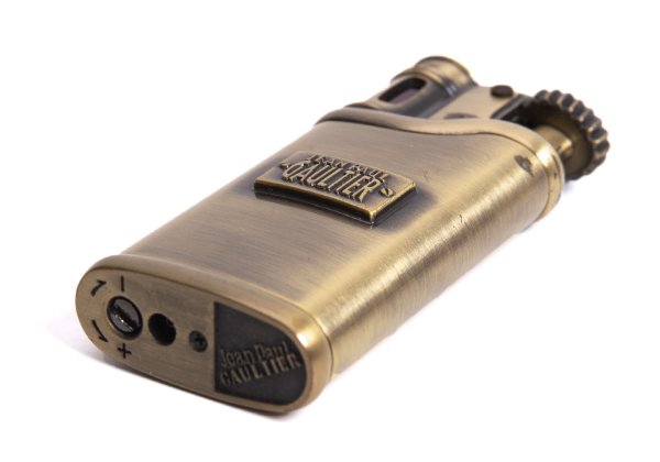 Jean Paul GAULTIER Gold Antique Gas Lighter
