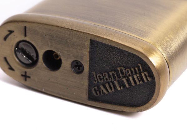 Jean Paul GAULTIER Gold Antique Gas Lighter