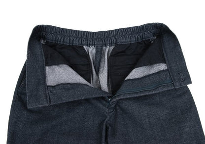 NON NO Italian Fabric Blended Tapered Pants Navy Size 36S