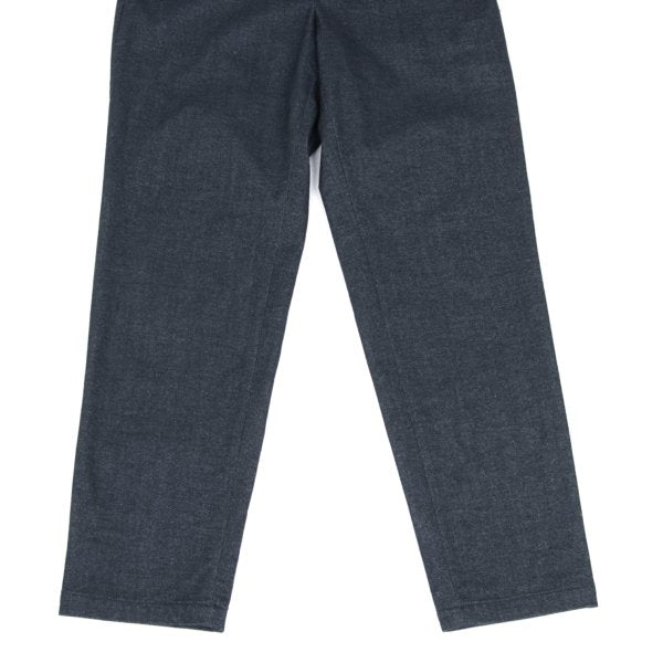NON NO Italian Fabric Blended Tapered Pants Navy Size 36S
