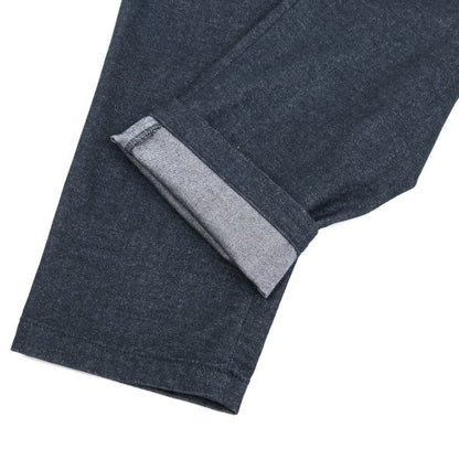 NON NO Italian Fabric Blended Tapered Pants Navy Size 36S