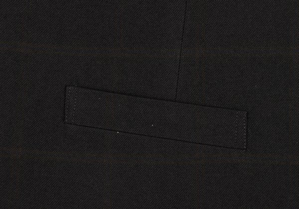 COMME des GARCONS HOMME Wool Gabardine Check Vest Size M