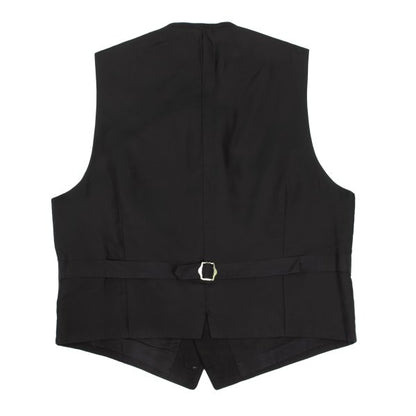 COMME des GARCONS HOMME Wool Gabardine Check Vest Size M