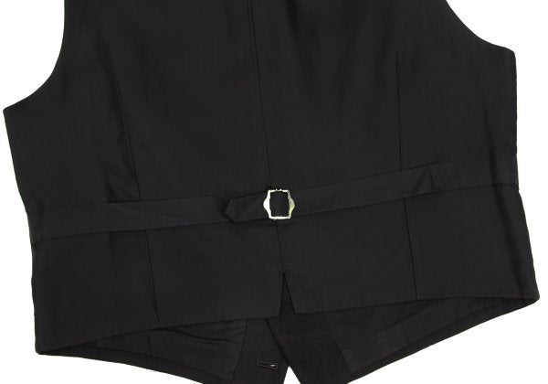 COMME des GARCONS HOMME Wool Gabardine Check Vest Size M