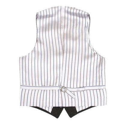 Paul Smith LONDON Cow Embroidered Nep Vest Khaki Size M