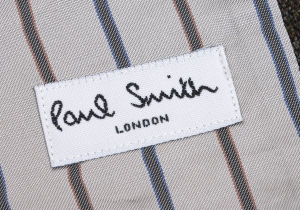Paul Smith LONDON Cow Embroidered Nep Vest Khaki Size M